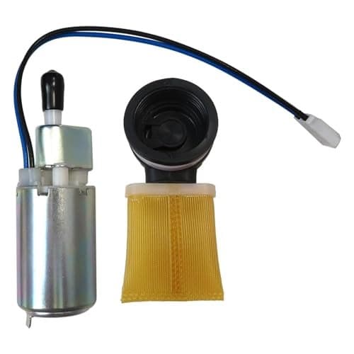 Fuel Pump & Strainer for Kawasaki Prairie ATV 650 700 KVF-650 KVF-700 (2002-2006) / Brute Force 650 750 (2004 2005) Repl.# 49040-0006, 49040-1080