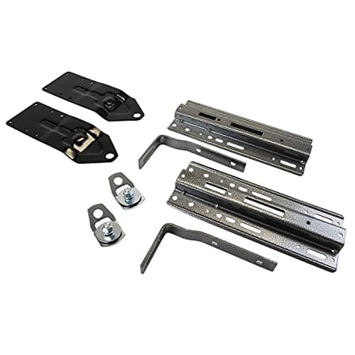 HappiJac Truck Camper Tie-Down Kit, Fits Select Chevrolet Silverado, GMC Sierra Classic Pickup Truck Beds, Includes Front Support Braces and Rear Anchors, Brackets - FT-CG9