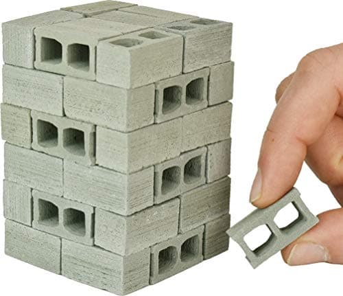 Acacia Grove Mini Cinder Blocks 48 Pack 112 Scale