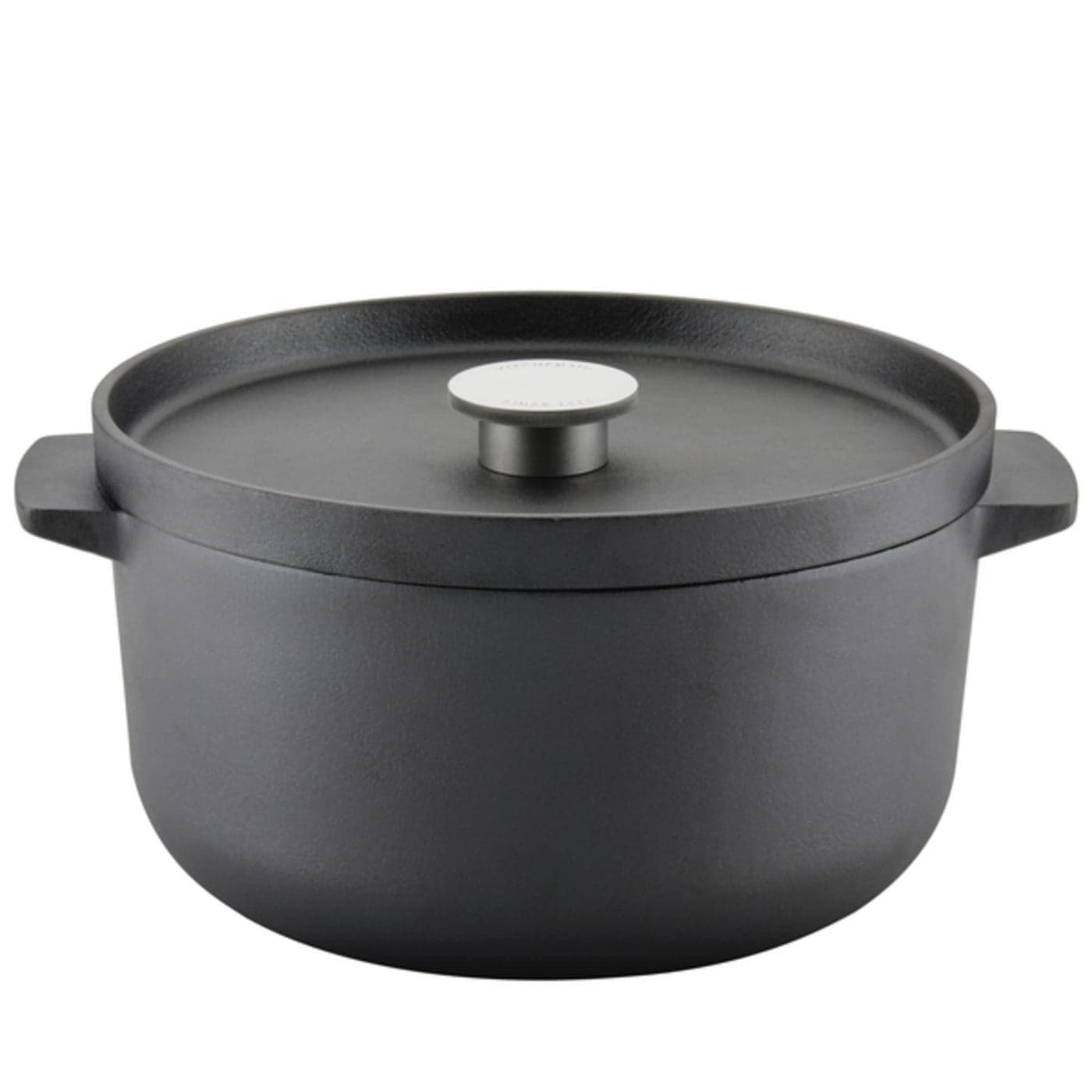 KitchenAid Seasoned Cast Iron Dutch OvenCasserole 6 Quart Black