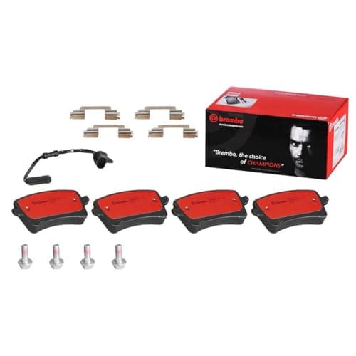 Brembo P85150N Premium Ceramic Rear Disc Brake Pad Set AUDI/AUDI (FAW) OE# 4GD698451A