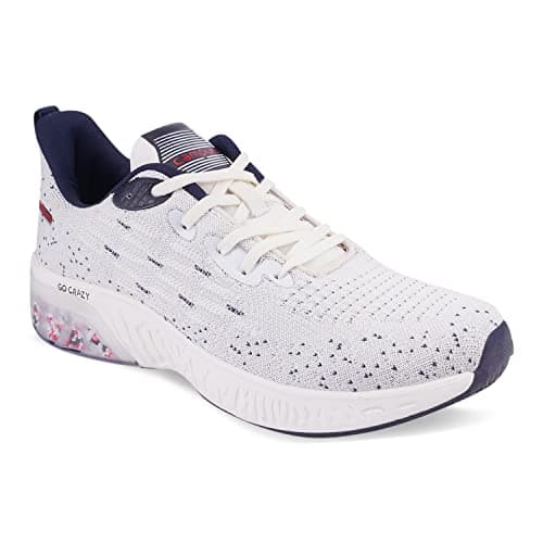 Campus Men's Rim Running Shoes Off WHT/Navy - 8UK/India