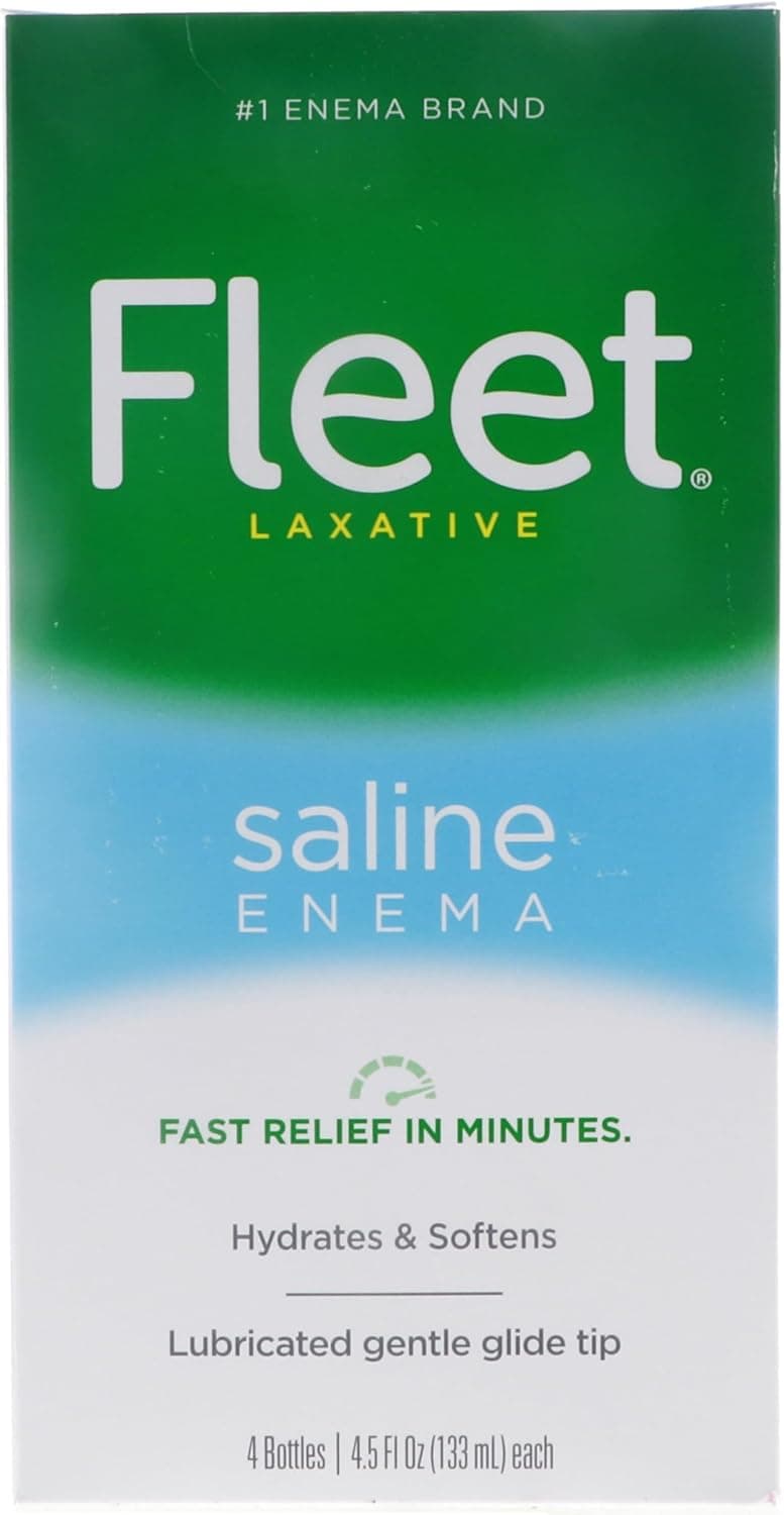 Fleet Saline Enema 4.50 oz (Pack of 3)