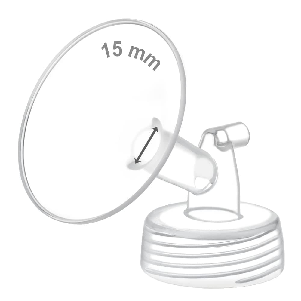 Maymom Pump Part Compatible with Spectra S1S2 Spectra 9 Plus Breastpump Incl Wide Mouth Flange One flange15mm Flange Not Original Spectra Flange Not Spectra Baby USA Parts