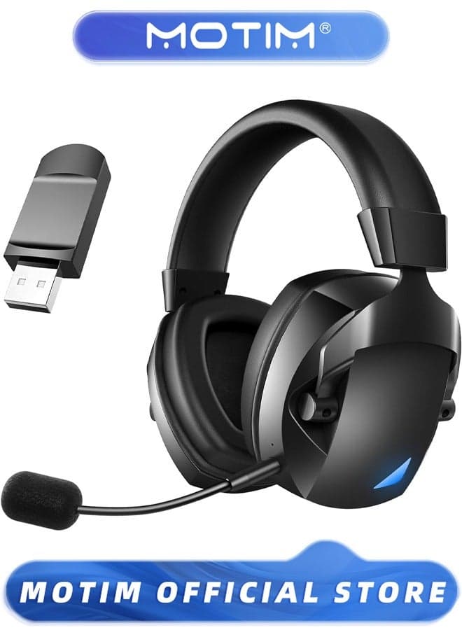 Wireless Gaming Headset,Reduce Noise Earphones Computer Earphones with Microphone