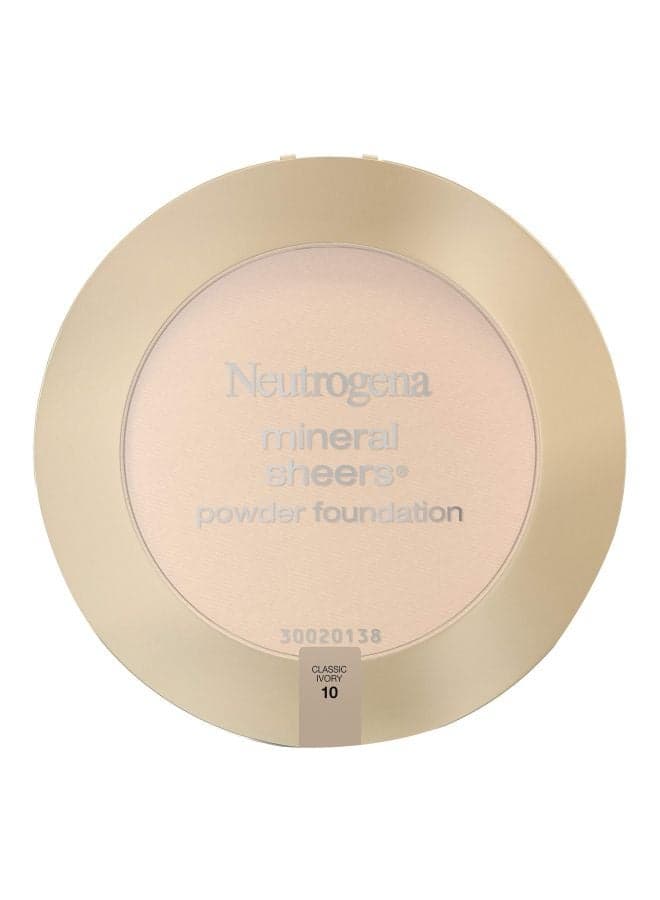 Mineral Sheers Powder Foundation 10 Classic Ivory