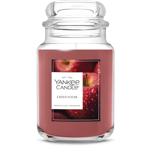 Yankee Candle Ciderhouse Scented Candle 22oz Large Jar with up to 150 Hour Burn Time Giftable