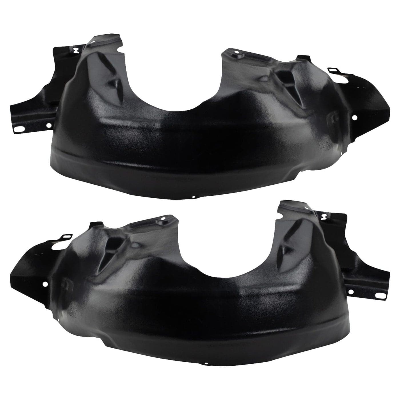 TRQ Front Inner Fender Liner Set Compatible with 19992004 Ford Mustang FO1250111 FO1251111