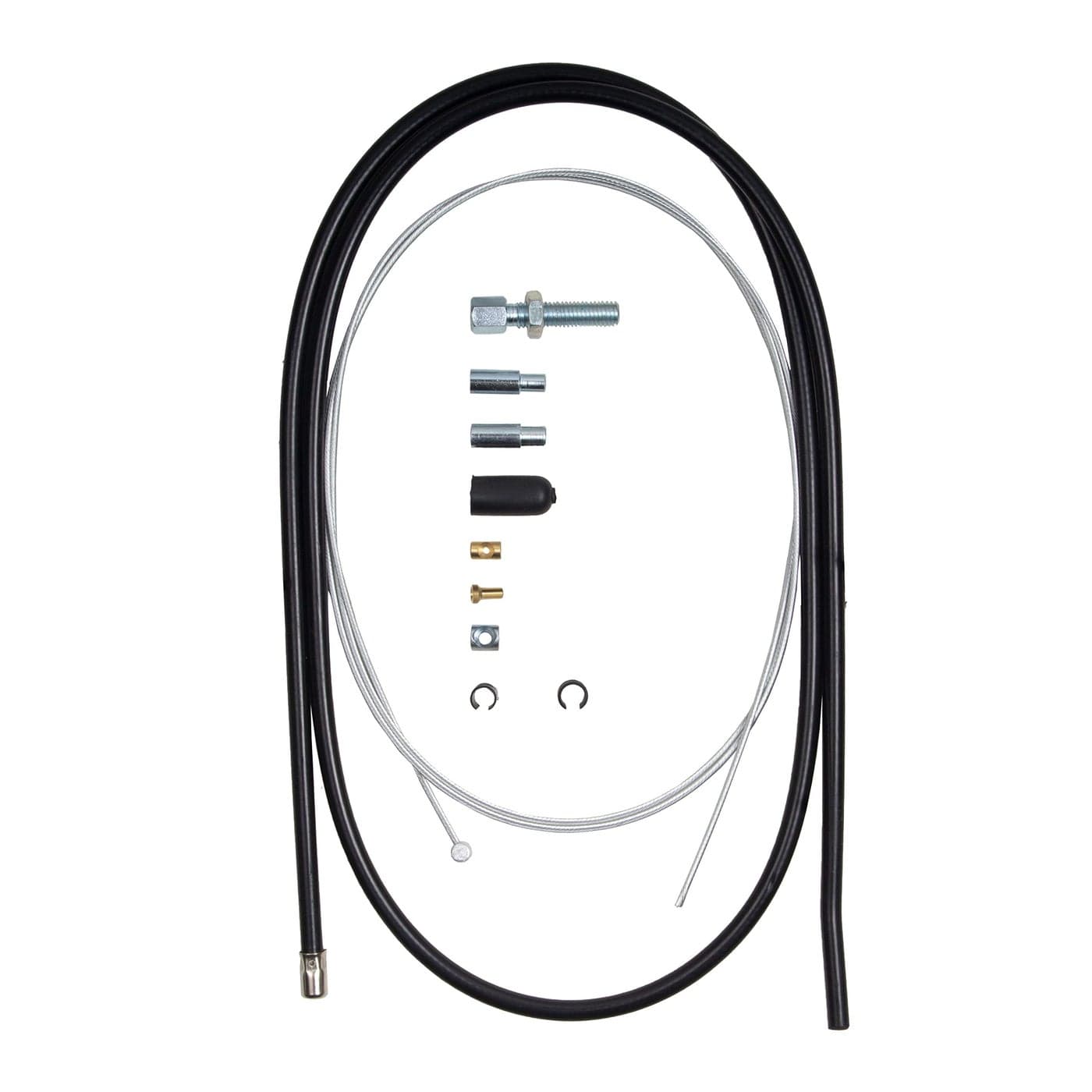 MOTOMASTER Motorcycle Clutch Cable DIY Repair BuildYourown Kit Compatible with UniversalHondaYamahaBMWKawasakiIndianSuzukiDucatiVictoryTriumphKTMAprilia