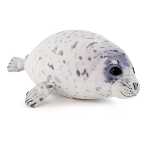 Sew Butiful Seal Stuffed Animal Toy Cute plushies 25 Seal Plush Pillow Gift for Girls Kids Children Birthday Christmas Large