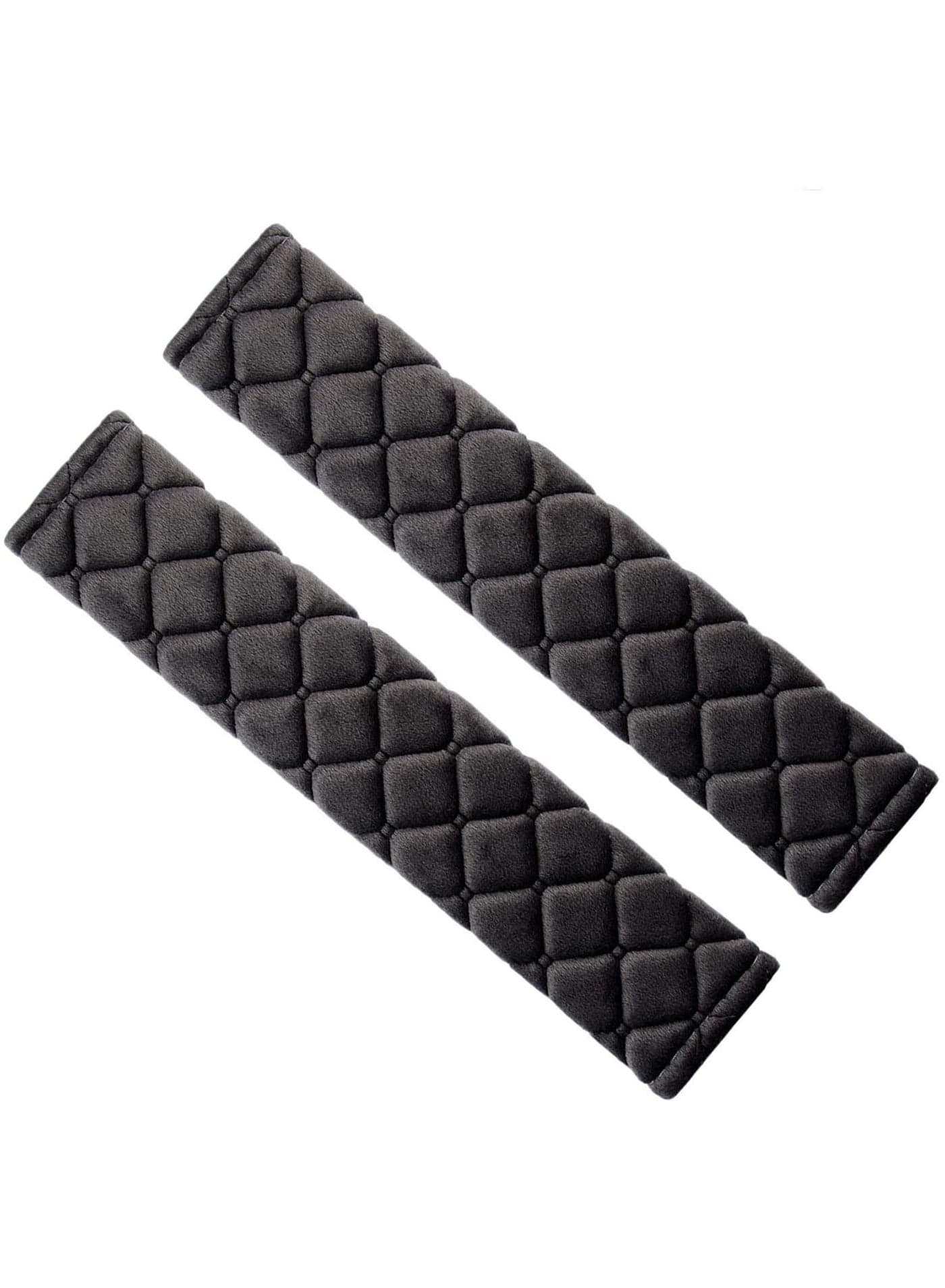 Car Seat Belt Pad, Seat Belt Shoulder Strap Cover, Soft and Comfortable, Non Allergic, Non Fading, Not Easy To Damage, Easy To Install, Can Be Used for Car, Backpack, Shoulder Bag, Etc, 2 Pcs, Black