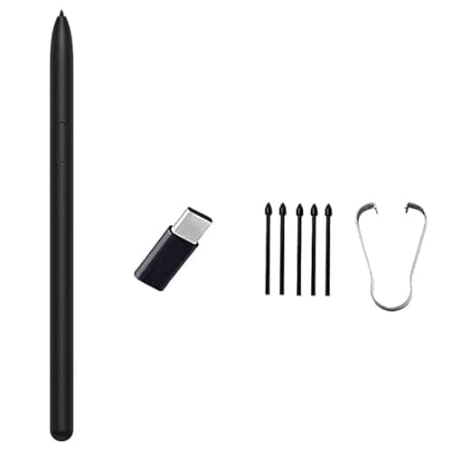 Galaxy Tab S8 Ultra Pen S8 Ultra Pen Replacement Pointer Stylus Pen for Samsung Galaxy Tab S8 Tab S8+ Plus,Tab S8 Ultra S Pen Stylus+ Tips/Nibs with Type C Covertor