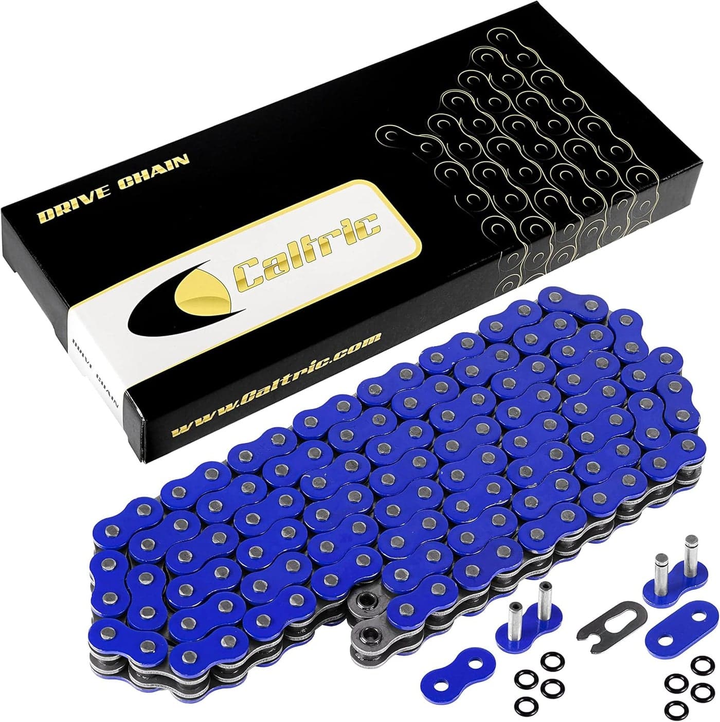 Caltric O-Ring Blue Drive Chain for Yamaha Raptor 700 YFM700R SE (2006-2013)