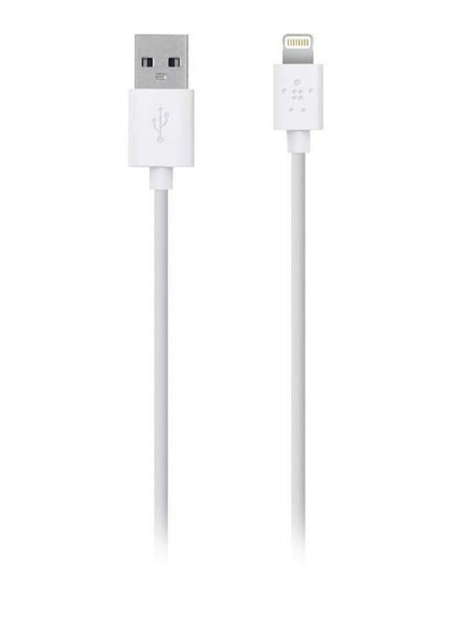 Data Sync And Charging Cable White