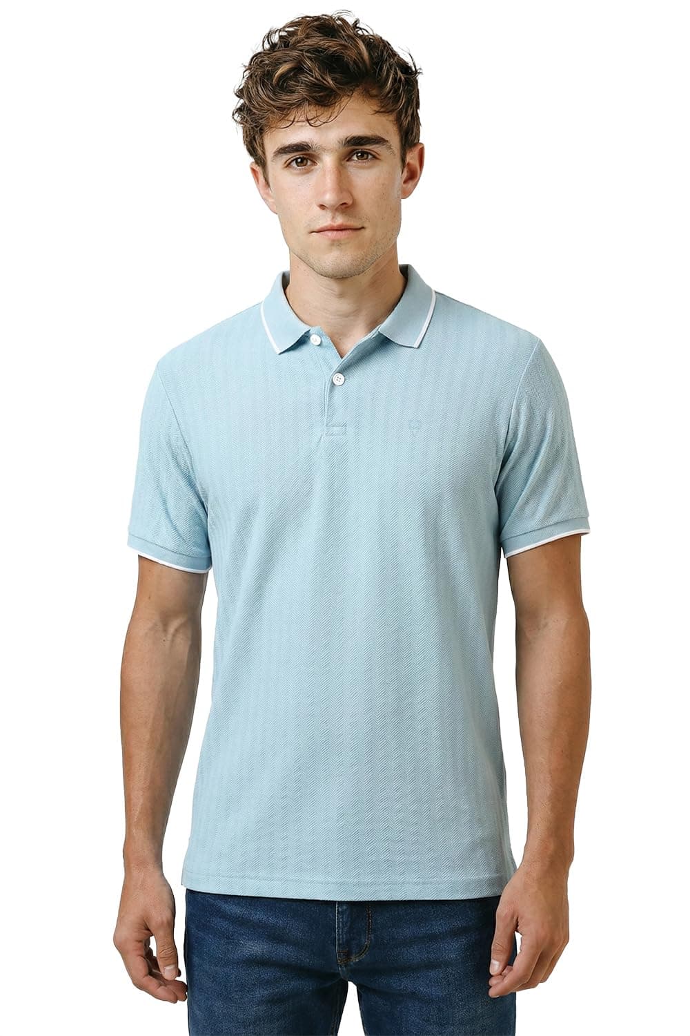 Allen Solly Mens Regular T Shirt Blue