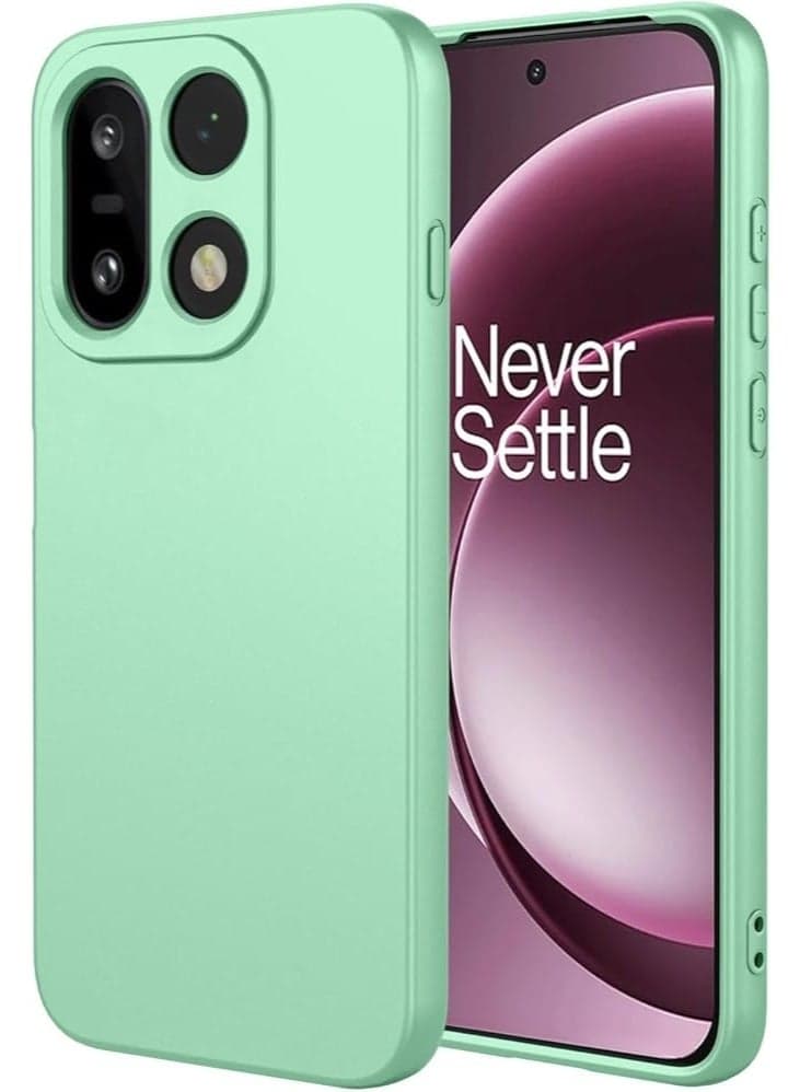 Compatible with OnePlus 15 5G Case Liquid Silicone Soft Smooth Touch Phone Case Silicone Shockproof Thin Cover