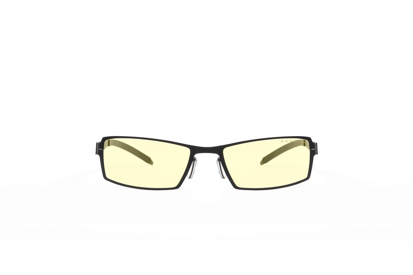 GUNNAR - Premium Gaming and Computer Glasses - Blocks 65% Blue Light - SheaDog, Onyx, Amber Tint