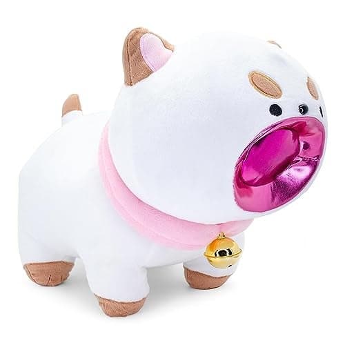 Toynk Bee and Puppycat 16Inch Laser Mouth Puppycat Collector Plush Toy Huggable Soft Stuffed Animal for Cuddling Officially Licensed Collectible