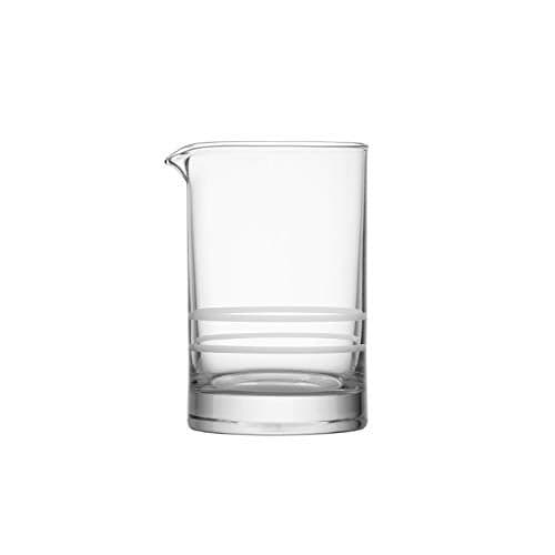 Crafthouse by Fortessa Professional Barware by Charles Joly, Etched Schott Zwiesel Tritan 25.5 oz Cocktail Mixing Glass,Clear - CRFTHS.119724