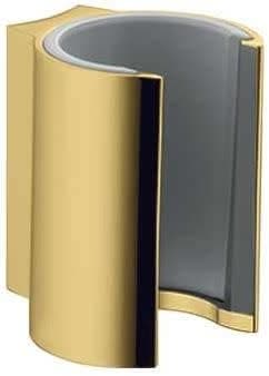 AXOR Starck Handheld Shower Head HolderModern in Polished Gold Optic 27515990 Handshower Holder