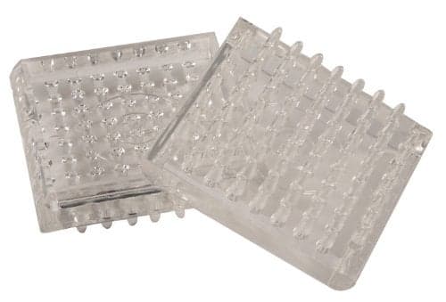 SoftTouch 4679595N Furniture Caster Cups with Anti Spiked Bottom Protect Your Short Loop Carpeted Surfaces from Dents