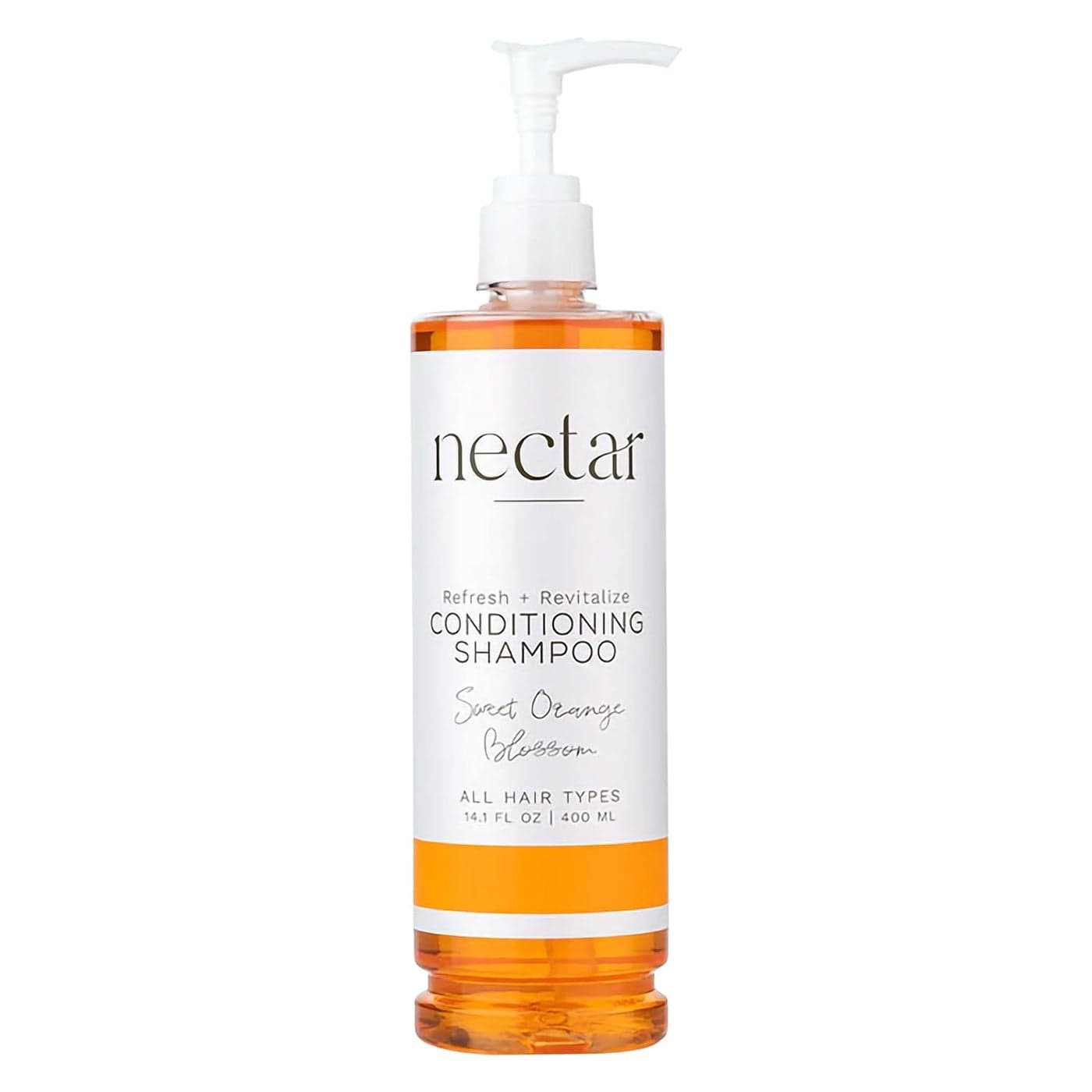Nectar Pump Bottle Conditioning Shampoo Hair Repair Shampoo and Conditioner with Fresh Fragrance