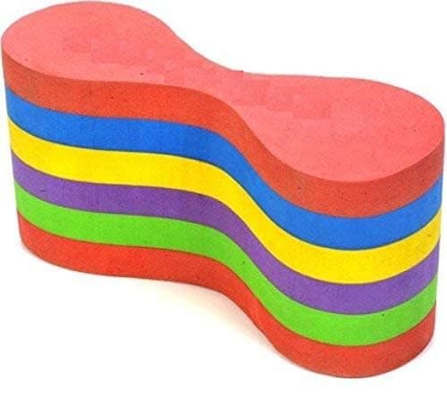 SOLDTRUE Swimming Pull Buoy Multi Layer Soft EVA Foam Multicolour Floating Board for Swimming Pool Training Exercise for Adults and Kids