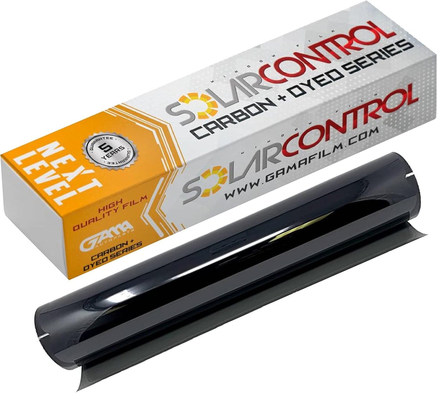 GAMA AUTOPARTS SOLARCONTROL Window Tint Car Film 20" X 100FT Carbon High Performance Shade Roll