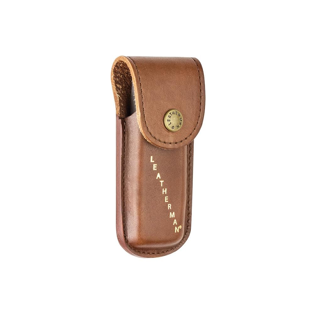 LEATHERMAN, Heritage Leather Snap Sheath for Multi-Tools, Brown, Small