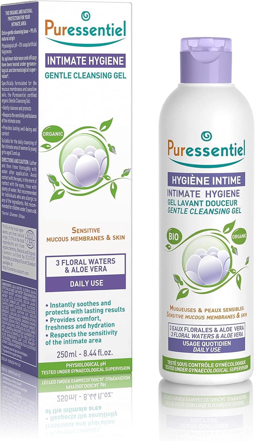 Puressentiel Intimate Hygiene Gentle Cleansing Gel 250 ml Organic floral waters Soapfree Parabenfree