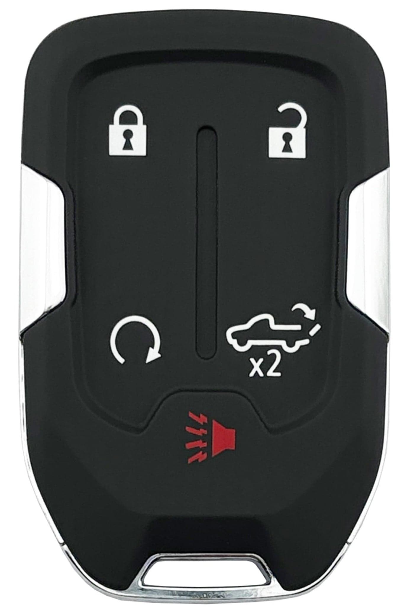 Replacement Key Fob Cover fit for Chevy Silverado GMC Sierra Truck 1500 2500 3500 Smart Remote Keyless Entry Key Fob Shell