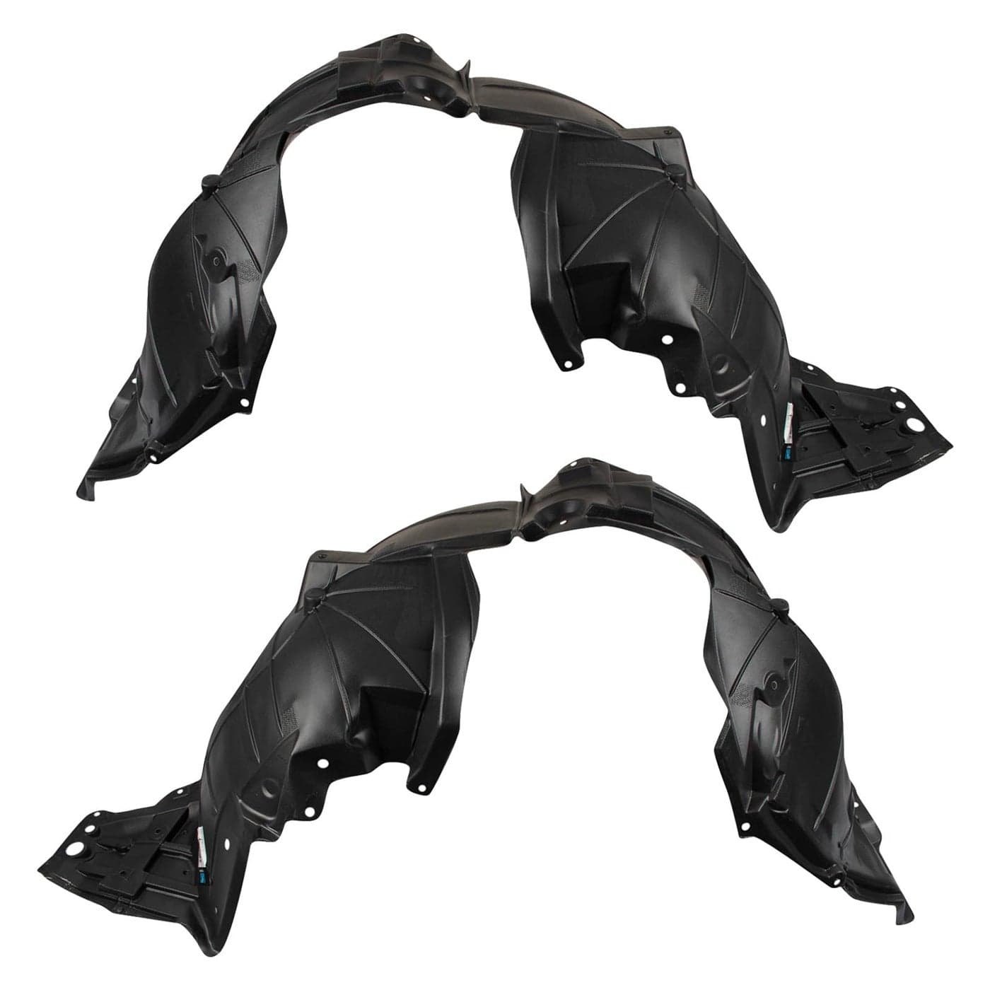 TRQ Inner Fender Liner Set Compatible with 20172021 Nissan Rogue Sport NI1248164 NI1249164