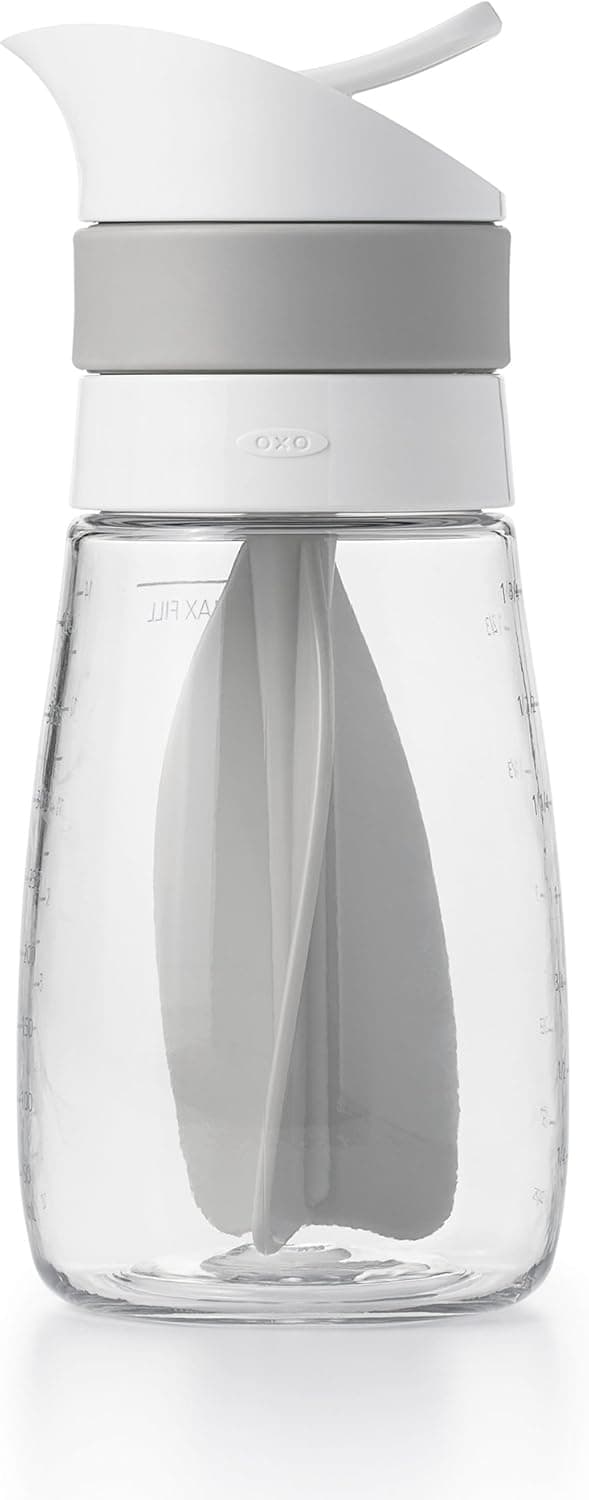 OXO Good Grips Twist Pour Salad Dressing Mixer Gray 14 ounces 044 qt