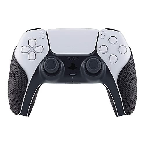 eXtremeRate PlayVital Anti-Skid Sweat-Absorbent Controller Grip for ps5, Professional Textured Soft Rubber Pads Handle Grips for ps5 Controller