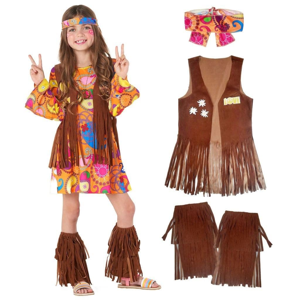 Morph 70s Outfits For Girls Girl Hippie Costume 60s Outfits For Girls Hippie Costume For Kids Kid Disco Outfit Small