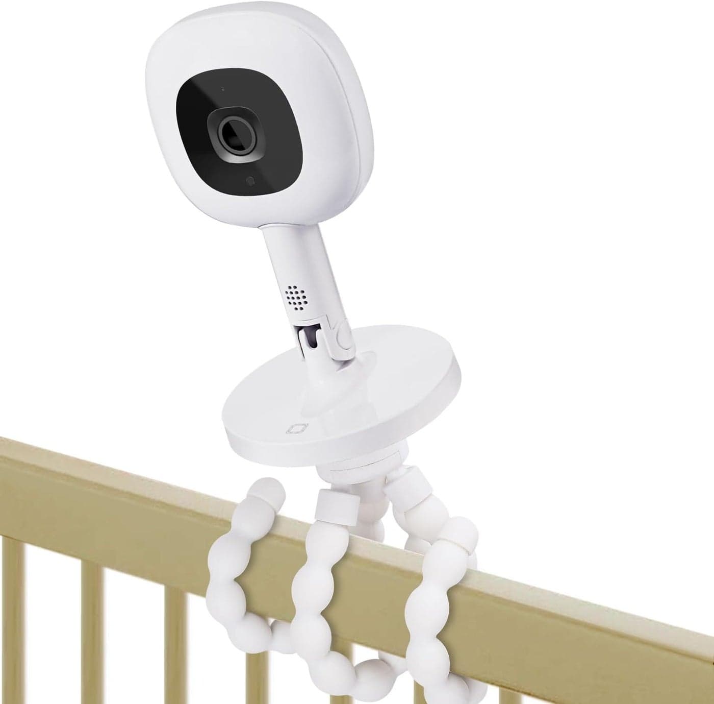Flexible Baby Monitor Mount Compatible with Nanit Pro Smart Baby Monitor Flex Stand Baby Monitor Tripod Baby Camera Mount Perfect View Angle Without Tools or Wall Damage