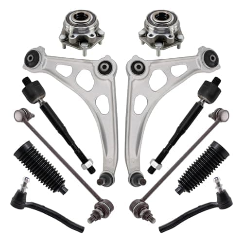 TRQ Front Steering,Suspension,& Drivetrain Kit Compatible with 2019-2023 Nissan Altima