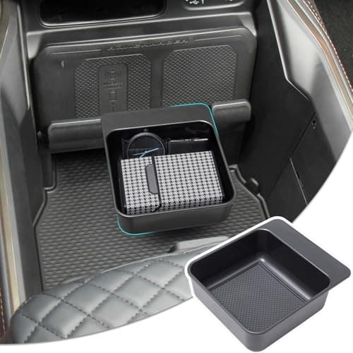 PIMCAR Center Console Hanging Box Compatible with 2019-2026 Dodge RAM 1500 2500 3500 Organizer Tray Armrest Storage Accessories(Only Fit Full Center Console and Bucket Seats)