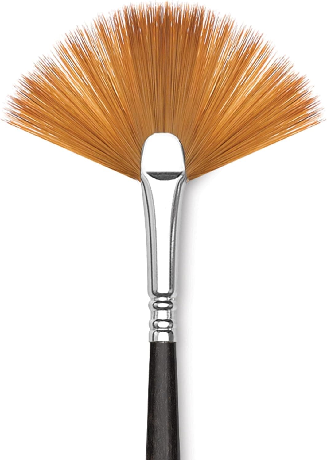Escoda Prado Tame Gold Fiber Long Handle Brush Fan 31334
