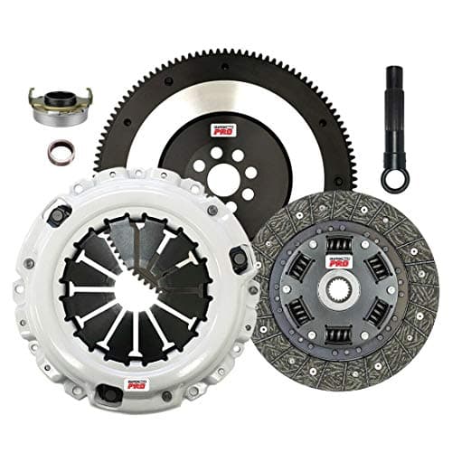 ClutchMaxPRO Heavy Duty OEM Clutch Kit with Flywheel Compatible with 2006-2015 Honda Civic 1.8L SOHC R18A1 (CP08046HDLSF-CK)