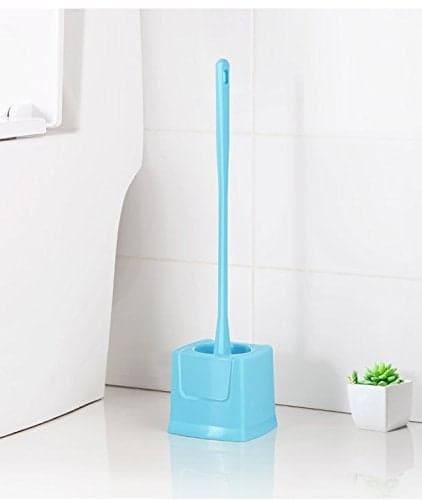 TOTO DELAS™ Square Base Holder Toilet Brush (1 Piece)(Material: P Plastic, Colour Send as per Availability)