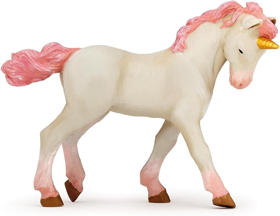 Papo HandPainted Figurine The Enchanted World Young Unicorn 39078 Collectible for Children Suitable for Boys and Girls from 3 Years Old