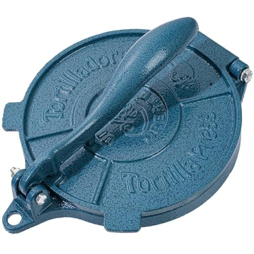 Vivicreate Cast Iron Tortilla Press Dough Flour Tortilla Rotis Quesadilla Maker Prensa para tortillas de hierro fundido 8 inch NOSLIP