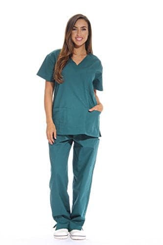 Just Love Women's Dark Green Scrub Set - Extra Large,Dark Green,X-Large