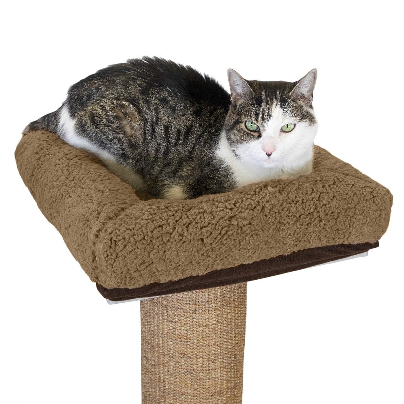 Kitty City Sisal Post Scratcher Perch Platform