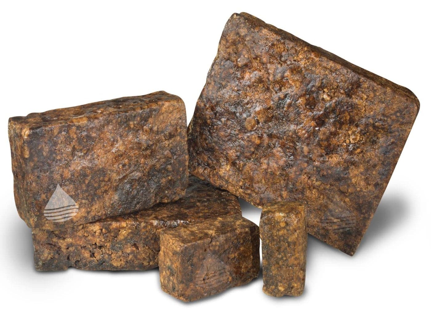 Aroma Depot Raw African Black Soap 8oz 100 Raw Natural soap for Acne Eczema Psoriasis Scar Removal Face And Body Wash Handmade