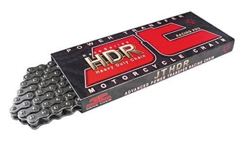 JT Chain JTC420HDR140SL (420 Series) Black Steel 140 Link Heavy Duty Non O-Ring Chain with Connecting Link