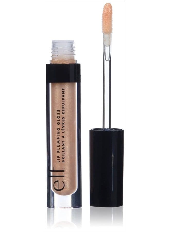 Elf Cosmetics Lip Plumping Gloss, Champagne Glam, 0.09 Ounce