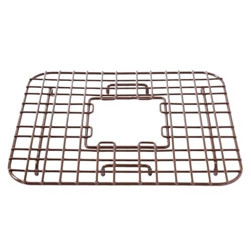 SinkSense Gehry 14" x 11.75" Kitchen Sink Bottom Grid, Antique Brown
