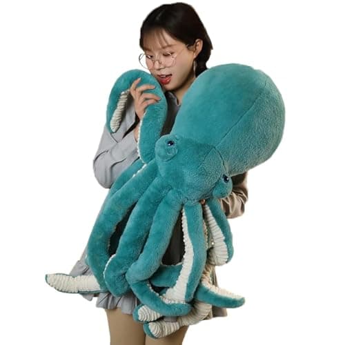 GOOC Octopus Stuffed Animals Octopus Plush Doll Toys Stuffed Toys Gift for Kids and Lovers256inch Green